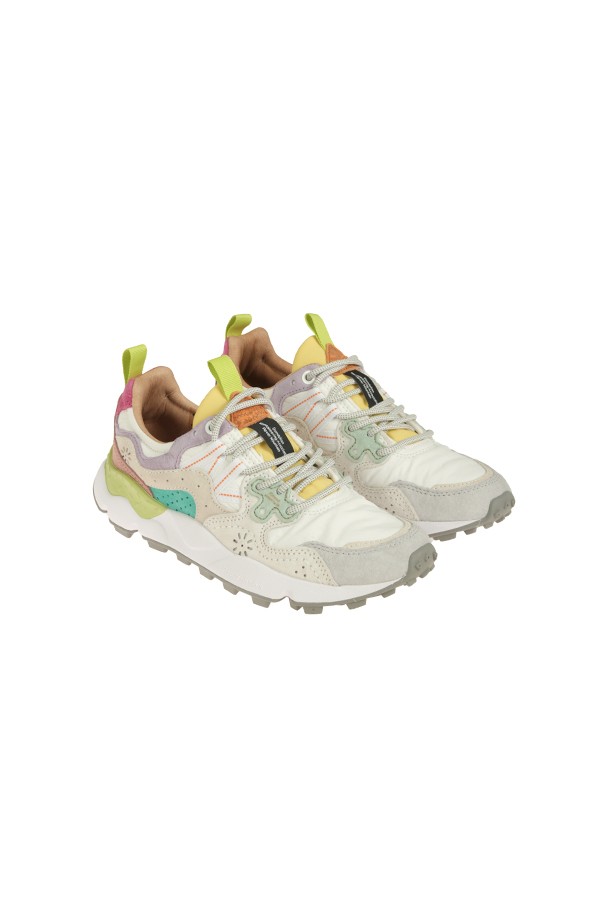 Sneaker Flower Mountain Yamano 3 Bianco/Multicolor